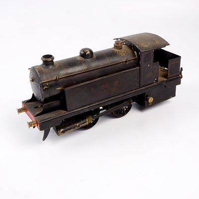 Vintage Bowman Models LMS 265 Iron and Tin Live Steam O Scale Model Locomotive