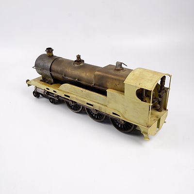 Vintage Iron and Tin Motorised G Scale Model Locomotive