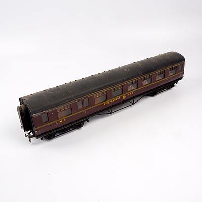 Vintage O Scale Exley Type K5 Model Restaurant Car Carriage