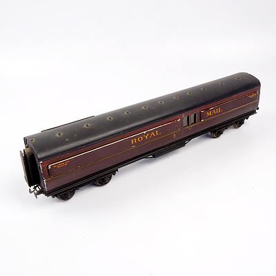 Vintage O Scale LMS 3010 Royal Mail Car Model Carriage