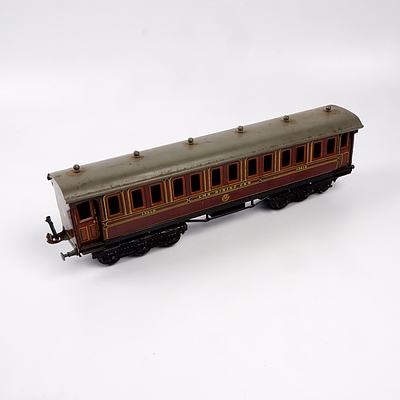 Vintage O Scale LMS 13210 Dining Car Model Carriage