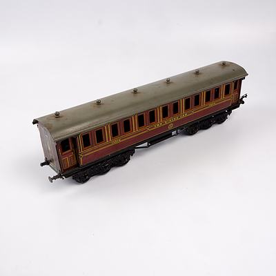 Vintage O Scale LMS 13210 Dining Car Model Carriage
