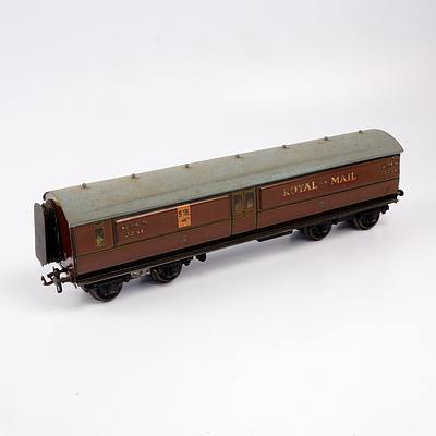 Vintage O Scale LMS 3251 Royal Mail Car Model Carriage