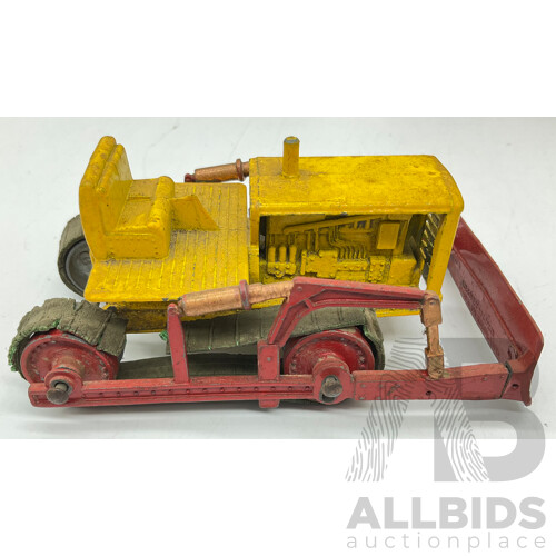 Vintage Lesney-Moko Toy, British Road Services Number 37, Truck, Trailer and Bull Dozer
