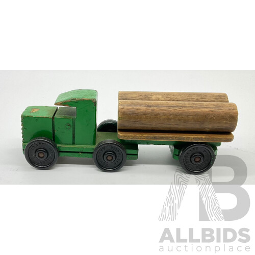 Vintage Toycraft Australia Truck With Trailer