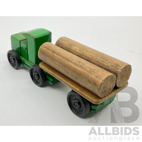 Vintage Toycraft Australia Truck With Trailer