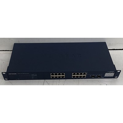 Netgear (GS716T) ProSafe 16-Port Gigabit Smart Switch