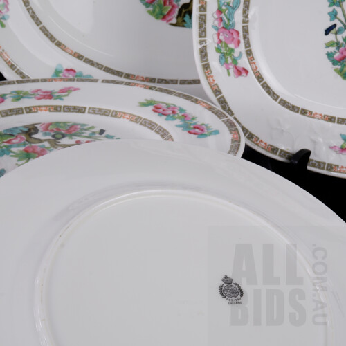 Mintons 'Indian Tree' Pattern Porcelain Dinner Service, 48 Pieces