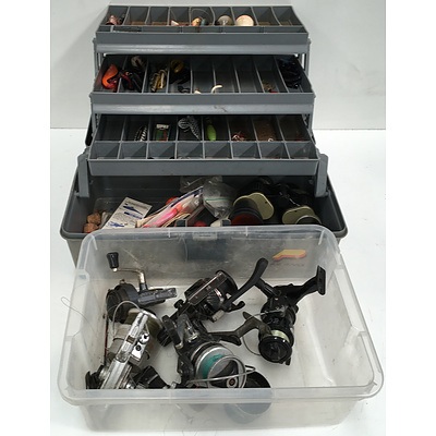 Mixed Fishing Equipment & Tackle - Lot