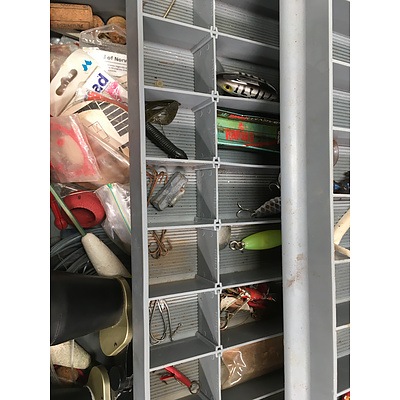 Mixed Fishing Equipment & Tackle - Lot