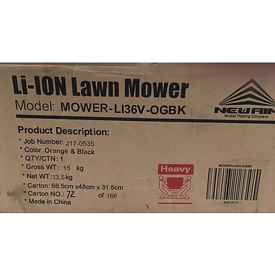 Giantz Li-Ion Powered Electric Lawn Mower