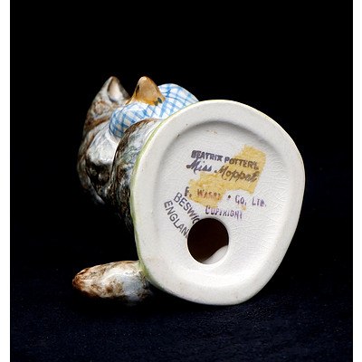 Beswick Beatrix Potter Figurine - Miss Moppet 1954