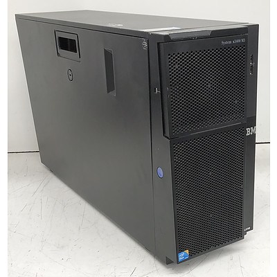IBM System x3400 M3 Intel Quad-Core Xeon (E5620) 2.40GHz CPU Tower Server