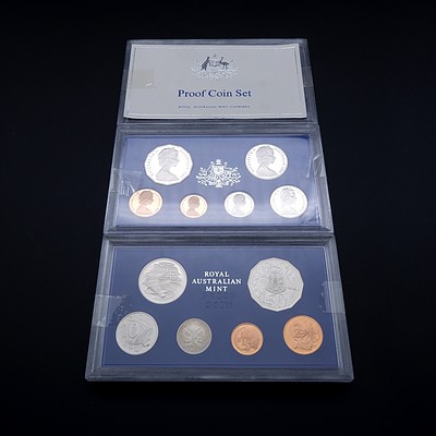 Two 1980 Royal Australia Mint Proof Coin Sets