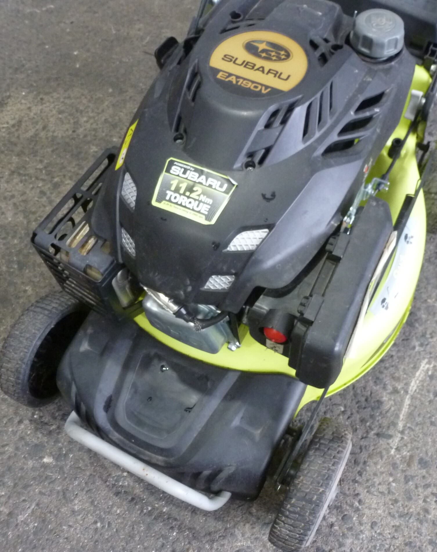 Ryobi subaru ea190v on sale lawn mower