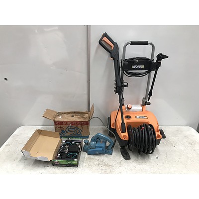 Worx High Pressure Cleaner with Towa Power Planer and SCA Central Locking System