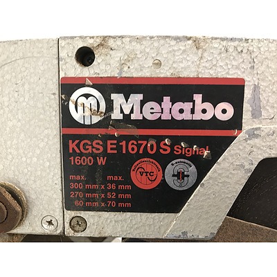 Metabo 210mm Sliding Mitre Saw
