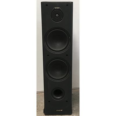 Jensen AVX-18 Floor Stand Speakers - Lot Of Two