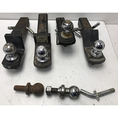 Four Vehicle Tow Bar Attachments