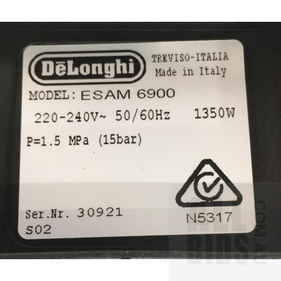 DeLonghi  ESAM 6900 Prima Donna Exclusive Fully Automatic Espresso Maker
