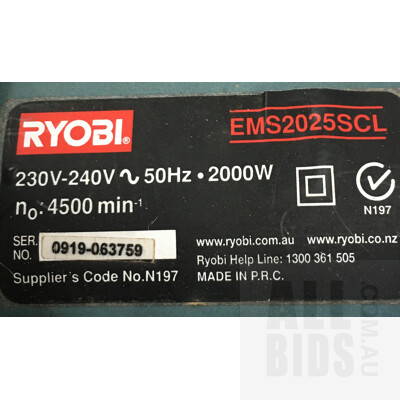 Ryobi EMS2025SCL Cut Off Saw