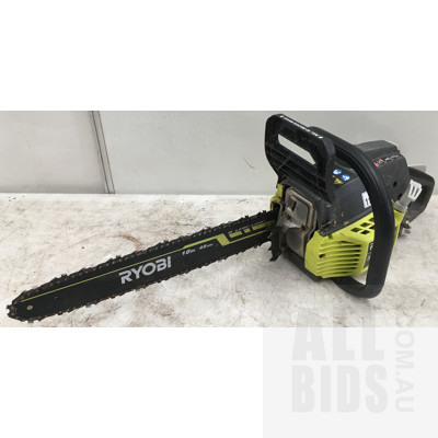 Ryobi RCS3845 18 Inch Bar Chain Saw