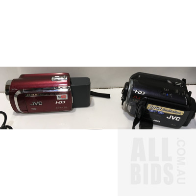 Assorted Lot Of Video Cameras