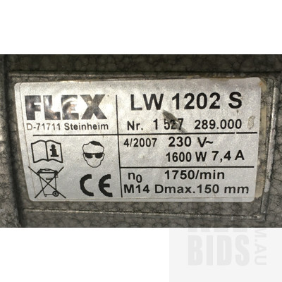 Flex LW1202N 1600w, 130mm, Wet Stone Polisher