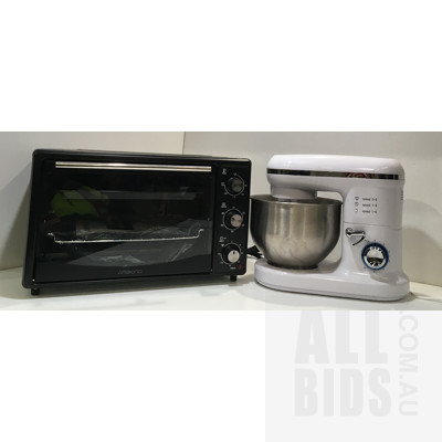 Ambiano GT25R-51 25litre Toaster Oven And TARBM18 Bench Mixer