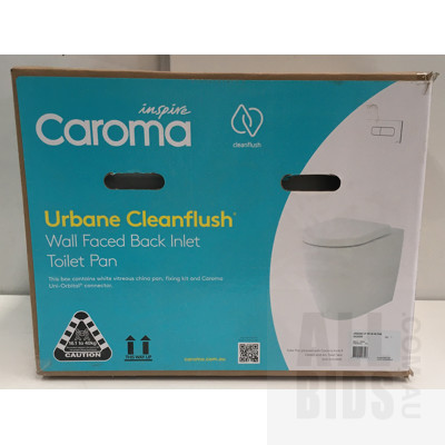 Caroma Ubane Cleanflush Wall Face Toilet Pan