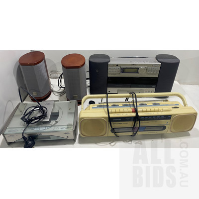 Assorted Retro Audio Equipment