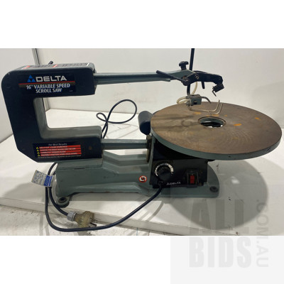 Delta 16inch Variable Speed Scroll Saw