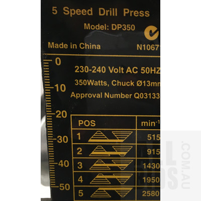 5 speed Drill Press