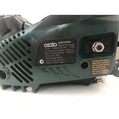 Ozito 25.4cc Chainsaw