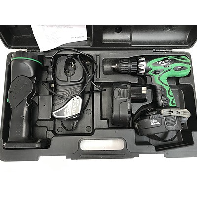 Hitachi Drill and Worklight Kit