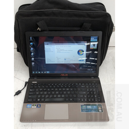 ASUS (K55V) Intel Core i7 (3610QM) 2.30GHz CPU 15-Inch Laptop
