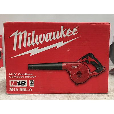 Milwaukee M18 Power Tool Kit - Lot of 8