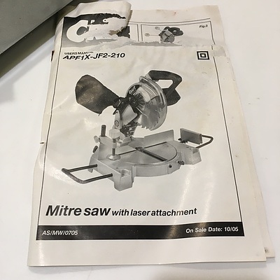 Power Craft 1200W Miter Saw (APF1X-JF2-210)