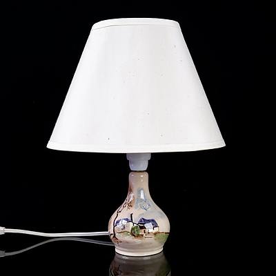 Martin Boyd Ceramic Lamp with Shade