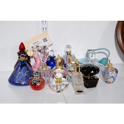 Large Collection of Assorted perfume Bottles