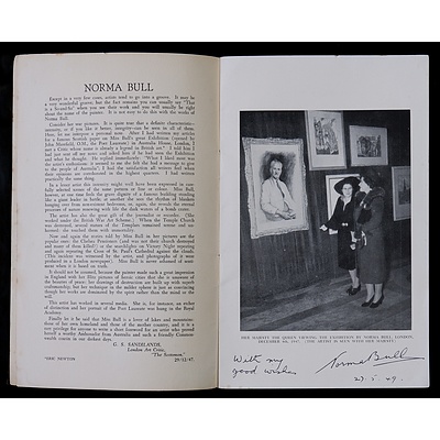 Vintage Booklet' Paintings of Great Britain in Wartime' - Signed by Norma Bull Circa 1949