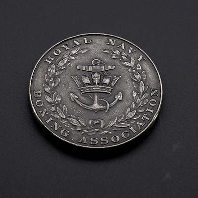 1962 Royal Navy Boxing Association Medal