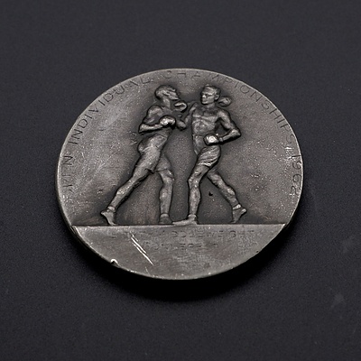 1962 Royal Navy Boxing Association Medal