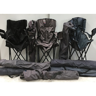 Assorted Camp Chairs - Lot of 10