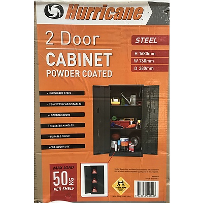 Hurricane Two Door Steel Cabinets