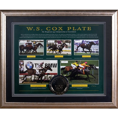 Limited Edition Signed Cox Plate Presentation, with COA, 38/100