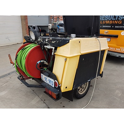 Harben High Pressure Sewer Jetting Machine VIN:SA945000KKE001046 REGO:T91993