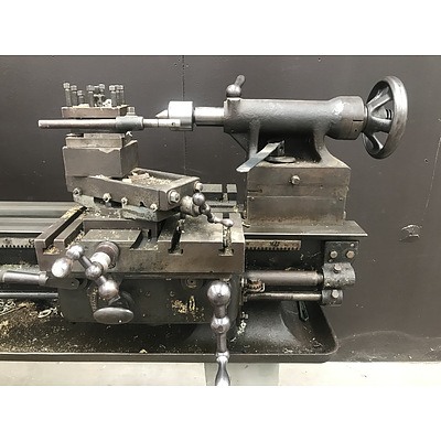 The Scrutton Metal Working Lathe With CMG Motor and Accessories