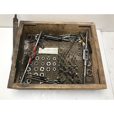 Collection Of Tap and Die Pieces