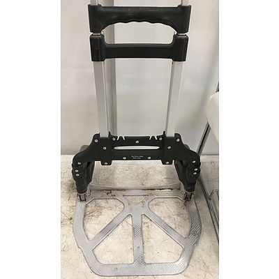 Butler And Folding Trolley - Lot of two